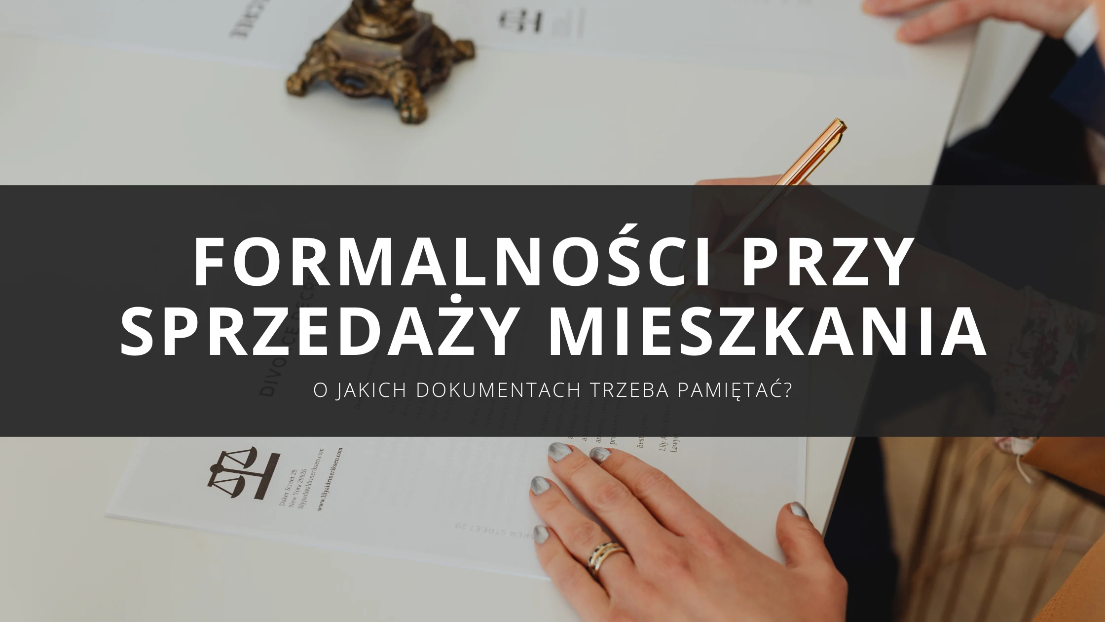Dokumenty potrzebne przy sprzedaży mieszkania w 2025 – jakie formalności trzeba spełnić u notariusza?